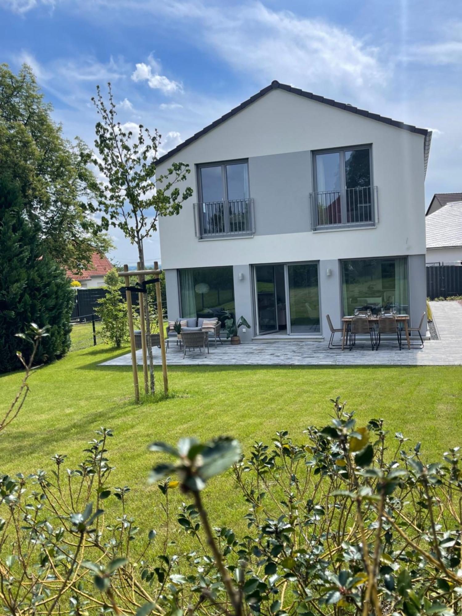 Zugzuflucht-Neues, Modernes Ferienhaus Freiberg Dış mekan fotoğraf