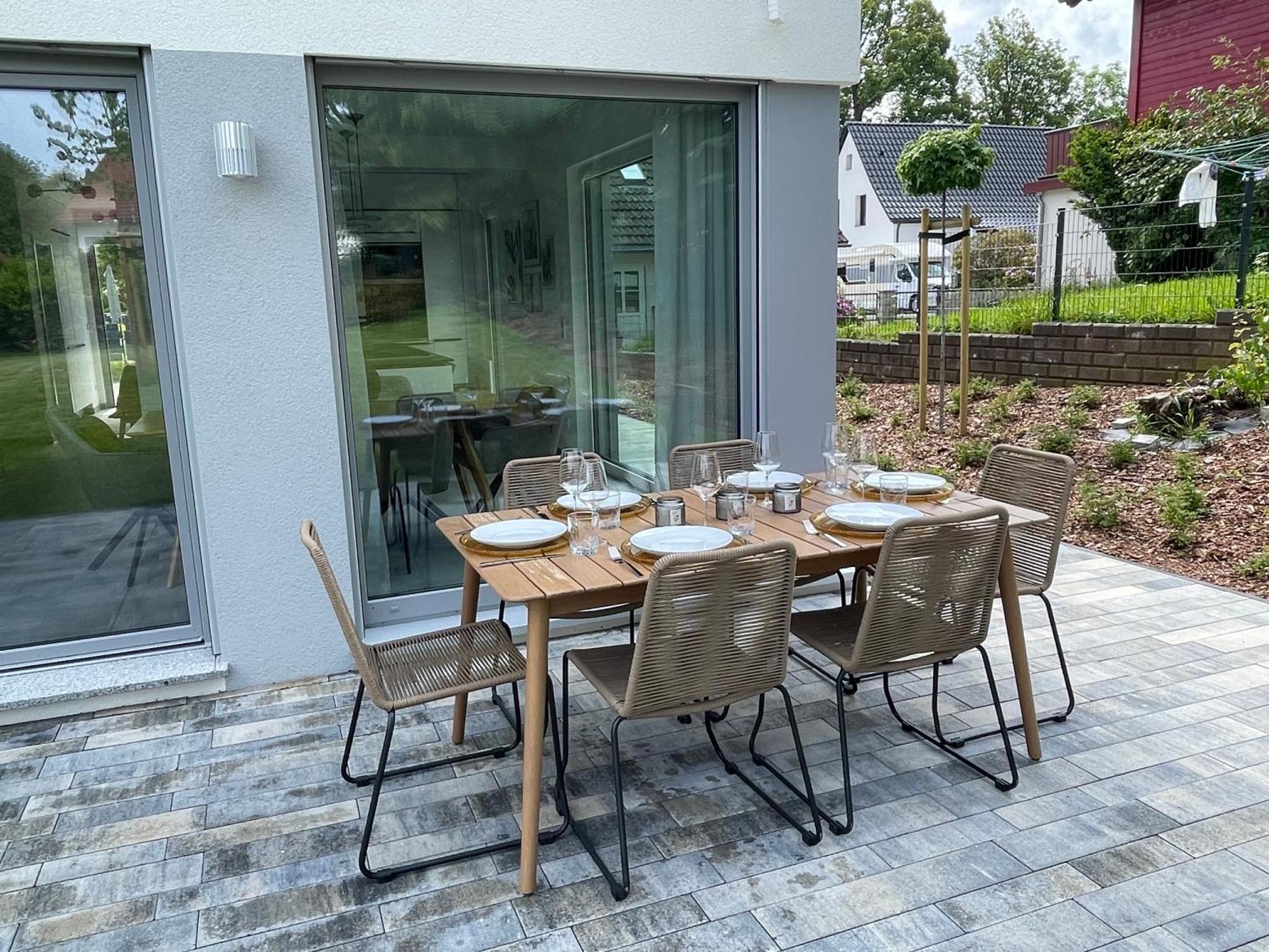 Zugzuflucht-Neues, Modernes Ferienhaus Freiberg Dış mekan fotoğraf